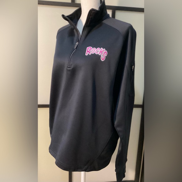 Sport Tech F 247 tech fleece 1/4 zip pullover. Size M - Picture 1 of 4